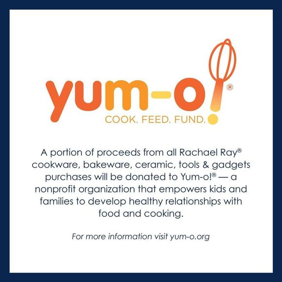 Rachael Ray -  2PC Aluminum Glass Dutch Oven Casserol Gray - Picture 6 of 6